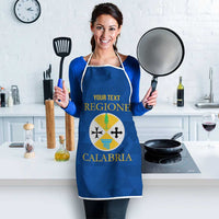 Personalized Italy Calabria Apron Inspiration Flags Style - Wonder Print Shop