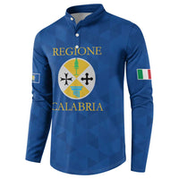 Personalized Italy Calabria Button Sweatshirt Inspiration Flags Style