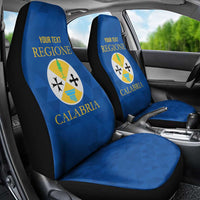 Personalized Italy Calabria Car Seat Cover Inspiration Flags Style