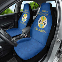 Personalized Italy Calabria Car Seat Cover Inspiration Flags Style