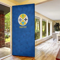 Personalized Italy Calabria Door Cover Inspiration Flags Style - Wonder Print Shop