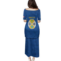 Personalized Italy Calabria Family Matching Puletasi and Hawaiian Shirt Inspiration Flags Style