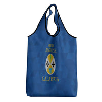 Personalized Italy Calabria Grocery Bag Inspiration Flags Style