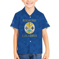 Personalized Italy Calabria Kid Hawaiian Shirt Inspiration Flags Style