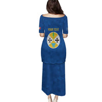 Personalized Italy Calabria Puletasi Inspiration Flags Style