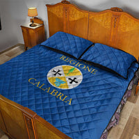 Personalized Italy Calabria Quilt Bed Set Inspiration Flags Style