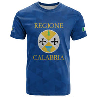 Personalized Italy Calabria T Shirt Inspiration Flags Style