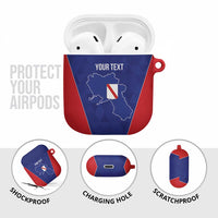 Personalized Italy Campania AirPods Case Inspiration Flags Style - Wonder Print Shop
