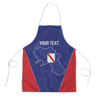 Personalized Italy Campania Apron Inspiration Flags Style - Wonder Print Shop