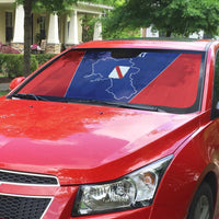 Personalized Italy Campania Auto Sun Shade Inspiration Flags Style - Wonder Print Shop