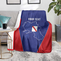 Personalized Italy Campania Blanket Inspiration Flags Style
