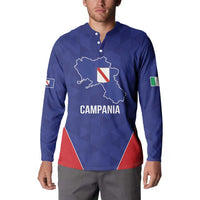 Personalized Italy Campania Button Sweatshirt Inspiration Flags Style