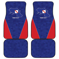 Personalized Italy Campania Car Mats Inspiration Flags Style