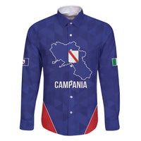 Personalized Italy Campania Family Matching Summer Maxi Dress and Hawaiian Shirt Inspiration Flags Style