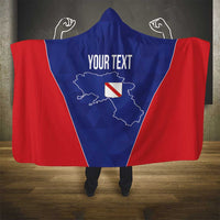 Personalized Italy Campania Hooded Blanket Inspiration Flags Style