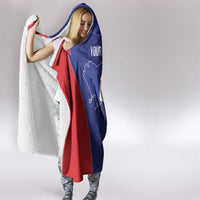 Personalized Italy Campania Hooded Blanket Inspiration Flags Style