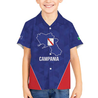Personalized Italy Campania Kid Hawaiian Shirt Inspiration Flags Style