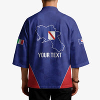 Personalized Italy Campania Kimono Inspiration Flags Style - Wonder Print Shop