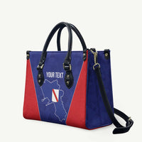 Personalized Italy Campania Leather Bag Inspiration Flags Style - Wonder Print Shop