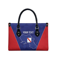 Personalized Italy Campania Leather Bag Inspiration Flags Style - Wonder Print Shop