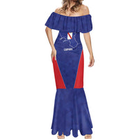 Personalized Italy Campania Mermaid Dress Inspiration Flags Style