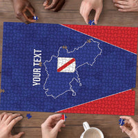 Personalized Italy Campania Puzzle Inspiration Flags Style - Wonder Print Shop