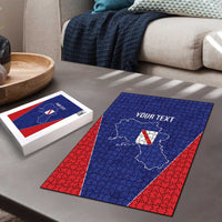 Personalized Italy Campania Puzzle Inspiration Flags Style - Wonder Print Shop