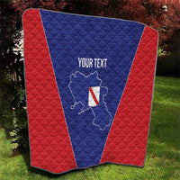Personalized Italy Campania Quilt Inspiration Flags Style