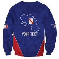 Personalized Italy Campania Sweatshirt Inspiration Flags Style