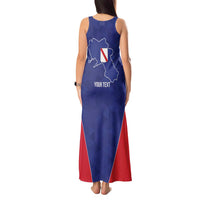 Personalized Italy Campania Tank Maxi Dress Inspiration Flags Style