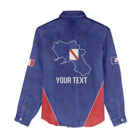 Personalized Italy Campania Women Casual Shirt Inspiration Flags Style