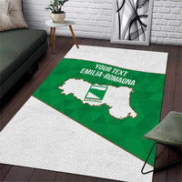 Personalized Italy Emilia-Romagna Area Rug Inspiration Flags Style