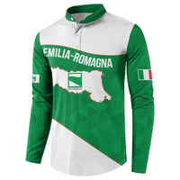 Personalized Italy Emilia-Romagna Button Sweatshirt Inspiration Flags Style