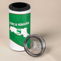 Personalized Italy Emilia-Romagna 4 in 1 Can Cooler Tumbler Inspiration Flags Style