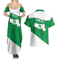 Personalized Italy Emilia-Romagna Couples Matching Summer Maxi Dress and Hawaiian Shirt Inspiration Flags Style
