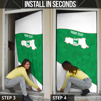 Personalized Italy Emilia-Romagna Door Cover Inspiration Flags Style - Wonder Print Shop