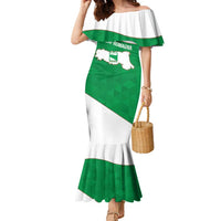 Personalized Italy Emilia-Romagna Family Matching Mermaid Dress and Hawaiian Shirt Inspiration Flags Style