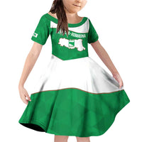 Personalized Italy Emilia-Romagna Family Matching Off Shoulder Short Dress and Hawaiian Shirt Inspiration Flags Style