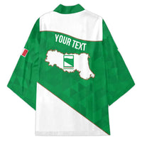 Personalized Italy Emilia-Romagna Kimono Inspiration Flags Style - Wonder Print Shop