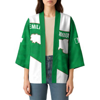 Personalized Italy Emilia-Romagna Kimono Inspiration Flags Style - Wonder Print Shop
