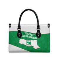 Personalized Italy Emilia-Romagna Leather Bag Inspiration Flags Style - Wonder Print Shop