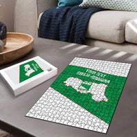 Personalized Italy Emilia-Romagna Puzzle Inspiration Flags Style - Wonder Print Shop