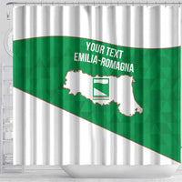 Personalized Italy Emilia-Romagna Shower Curtain Inspiration Flags Style