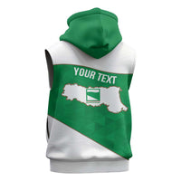 Personalized Italy Emilia-Romagna Sleeveless Zip Hoodie Inspiration Flags Style - Wonder Print Shop
