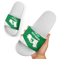 Personalized Italy Emilia-Romagna Slide Sandals Inspiration Flags Style - Wonder Print Shop