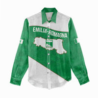 Personalized Italy Emilia-Romagna Women Casual Shirt Inspiration Flags Style