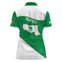 Personalized Italy Emilia-Romagna Women Polo Shirt Inspiration Flags Style