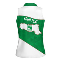 Personalized Italy Emilia-Romagna Women Sleeveless Polo Shirt Inspiration Flags Style