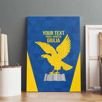 Personalized Italy Friuli-Venezia Giulia Canvas Wall Art Inspiration Flags Style