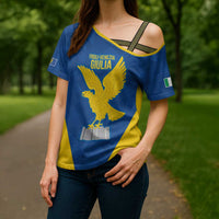 Personalized Italy Friuli-Venezia Giulia Cross Shoulder Shirt Inspiration Flags Style - Wonder Print Shop